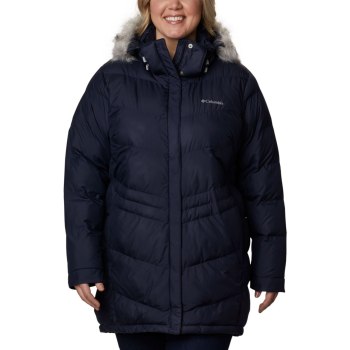 Columbia Peak to Park Mid Insulated Plus Size, Chamarras Azul Marino Para Mujer | 576843-OUX